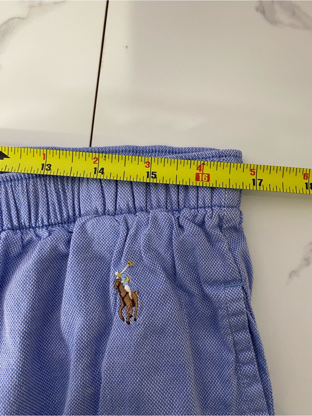 POLO RALPH LAUREN Sleepwear Men's Size Large Light Blue Cotton Loungewear - Picture 5 of 8